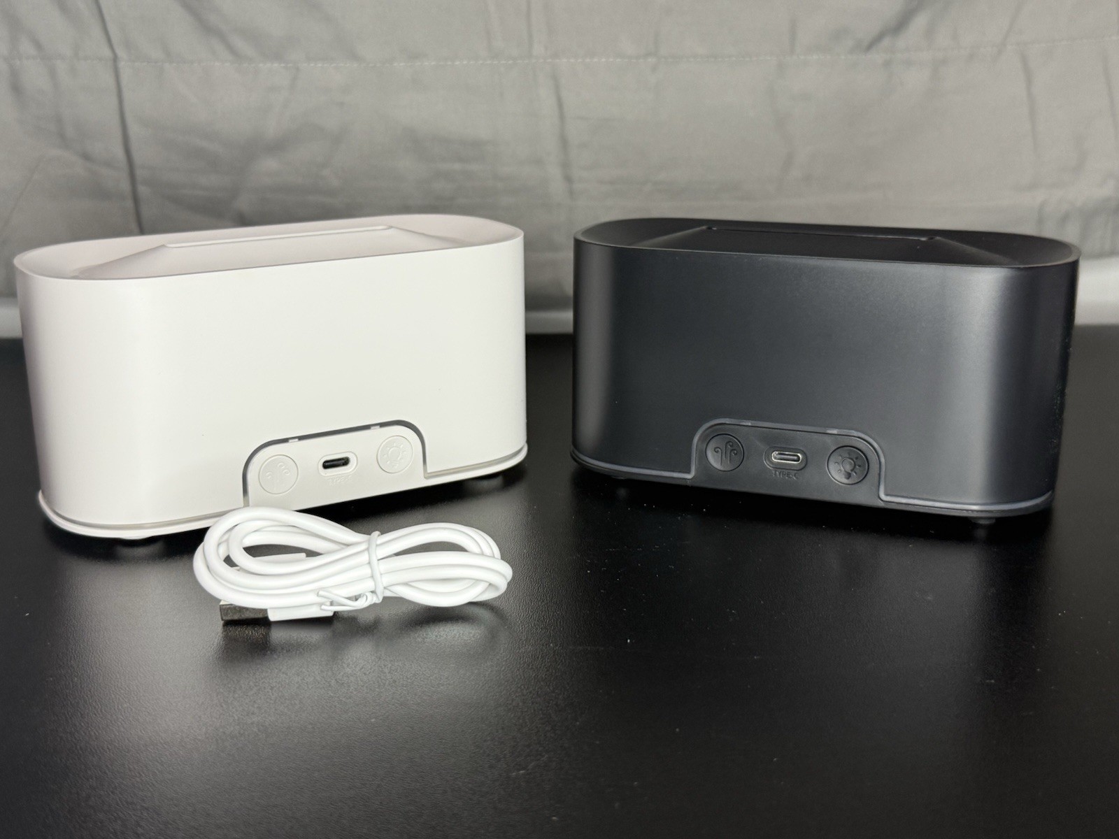 HY06 Tabletop Cool Mist Humidifier USB Aroma Diffuser Black only. Single item gallery