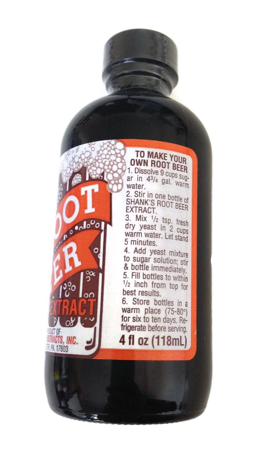 Shank's Root Beer Extract, 4 fl oz 4 Fl Oz (Pack of 1) gallery