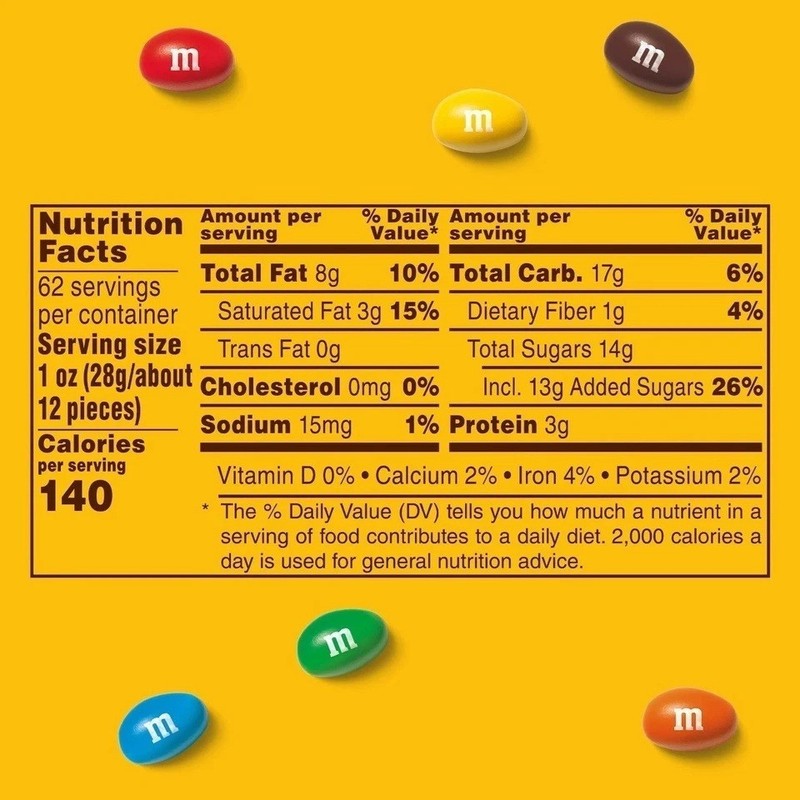2 PACK M&M’S Peanut Chocolate Candy 62 oz Jars – Resealable Party Size Fresh gallery