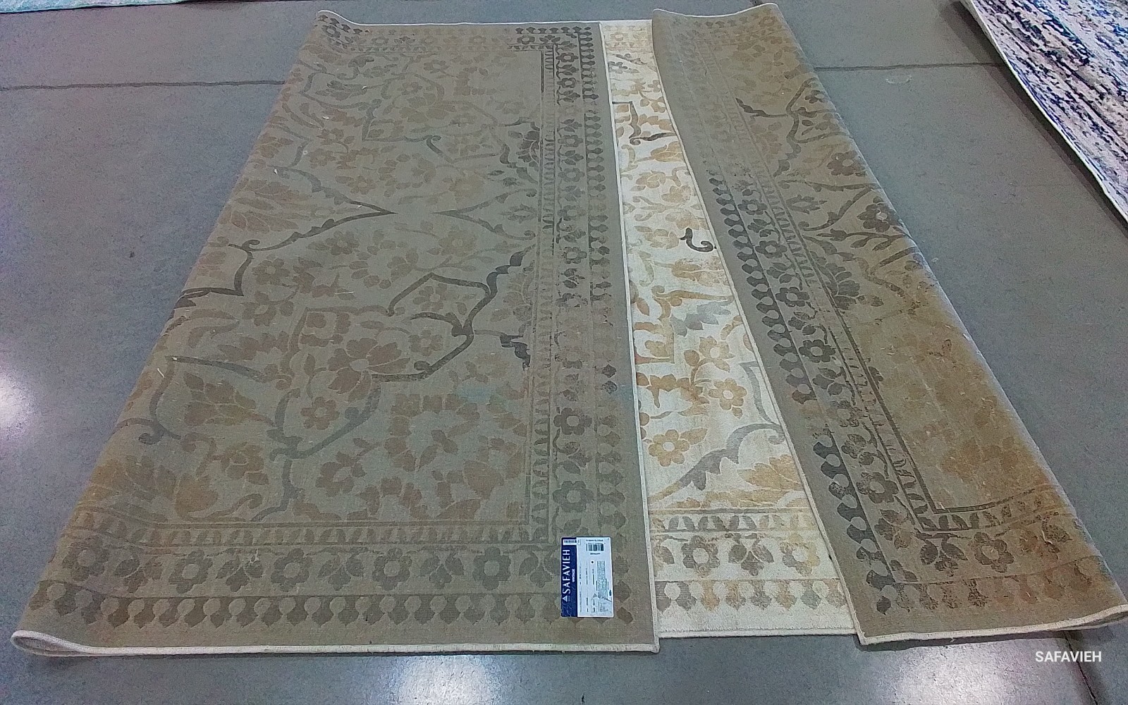 CREME 8'-0" x 10'-0" Stained Rug, Reduced Price 1172785121 VTG175-5440-8 gallery