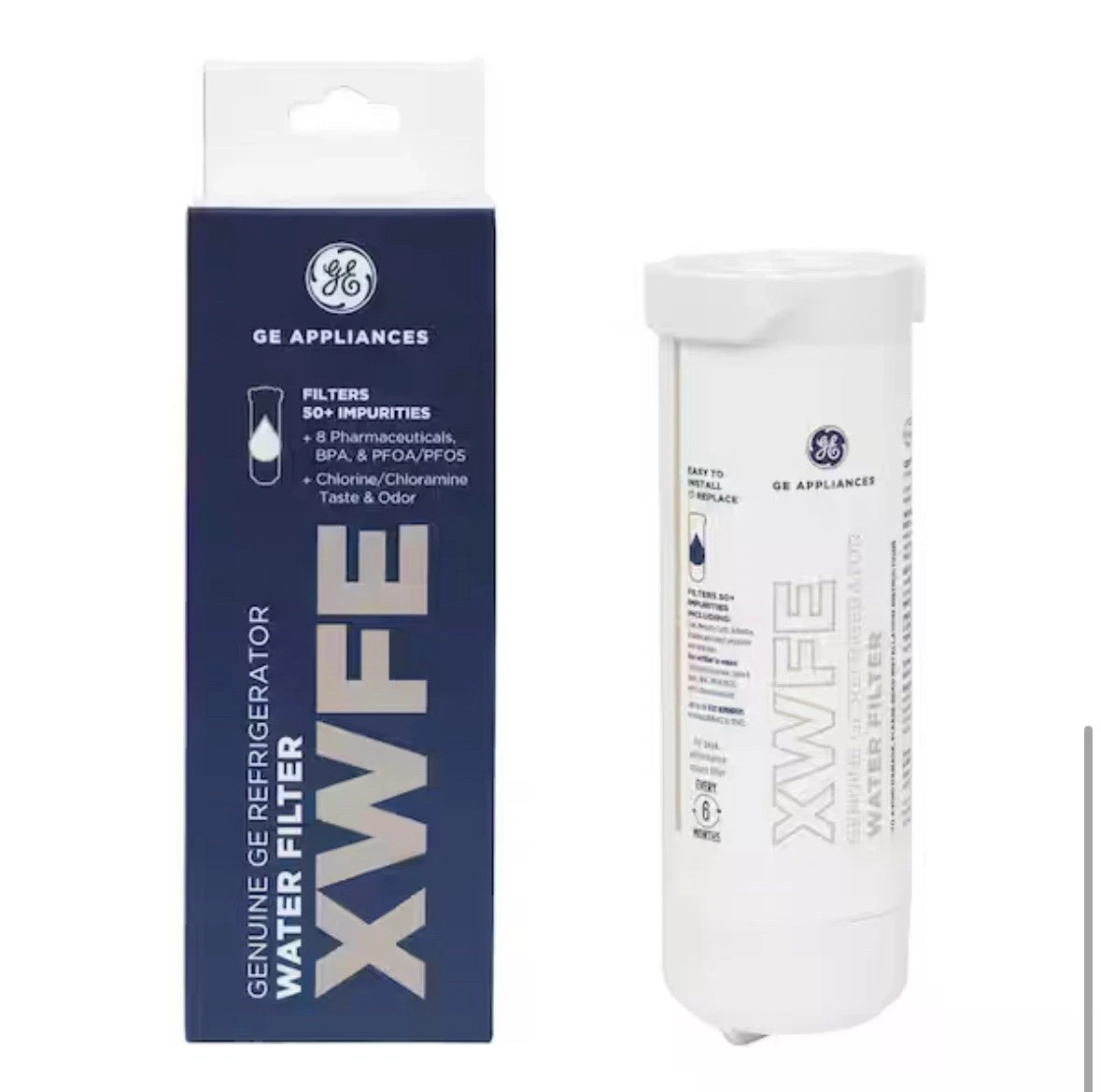 Genuine GE XWFE Filter WITH CHIP/ SEALED (Serial # on filter) PIC 10/11 CHIP gallery