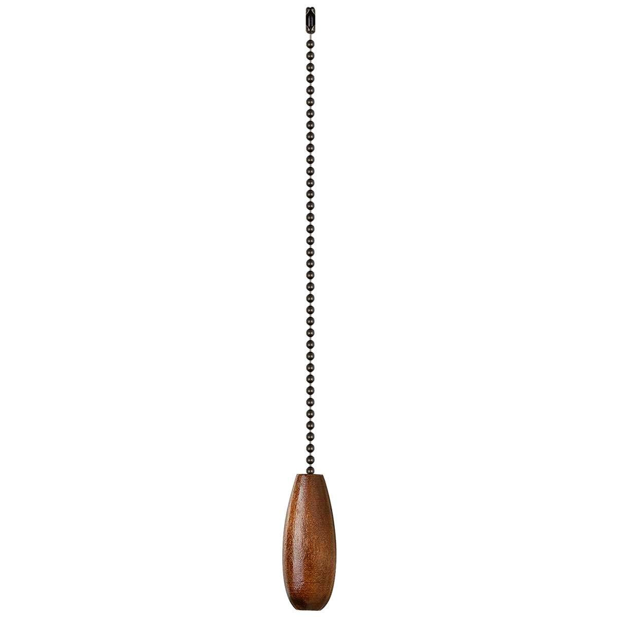 1/2/4PCS Ceiling Fan Pull Chain Extension Beaded Ball Wooden Pendant Light Lamp gallery
