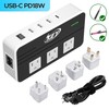 2-Outlet 4 USB International Adapter ,220V to 110V Step Down Voltage Converter gallery