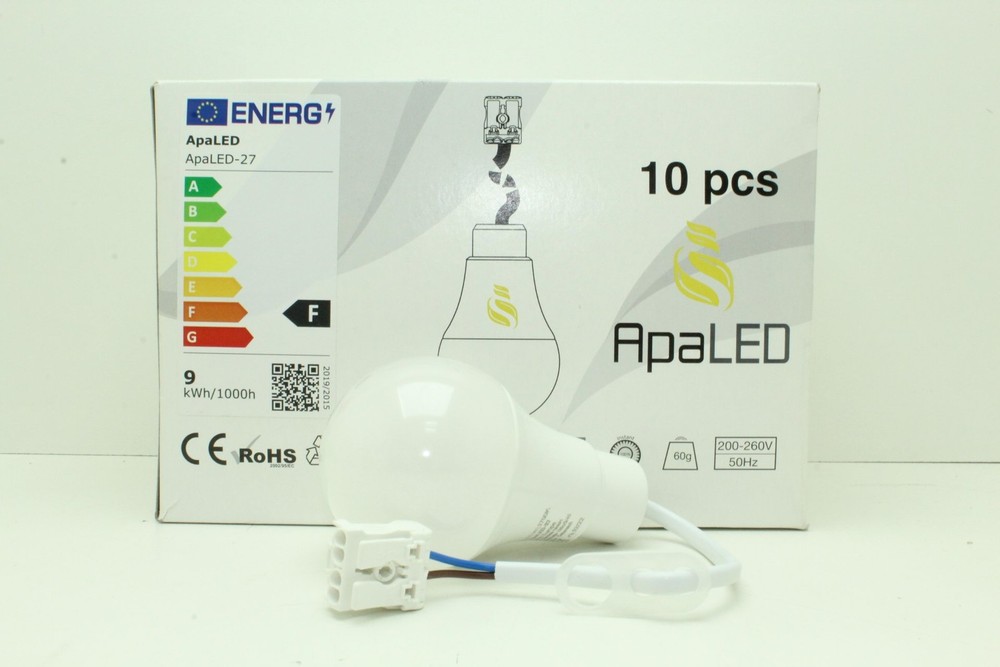 ApaLED-27 Pendant Light 9W, 810lm, Warm White 1 Piece "New"