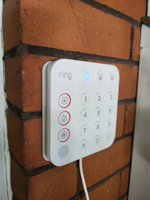 Ring Alarm Keypad (Gen 2) Plastic Wall Mount | 3d Printed Mount gallery