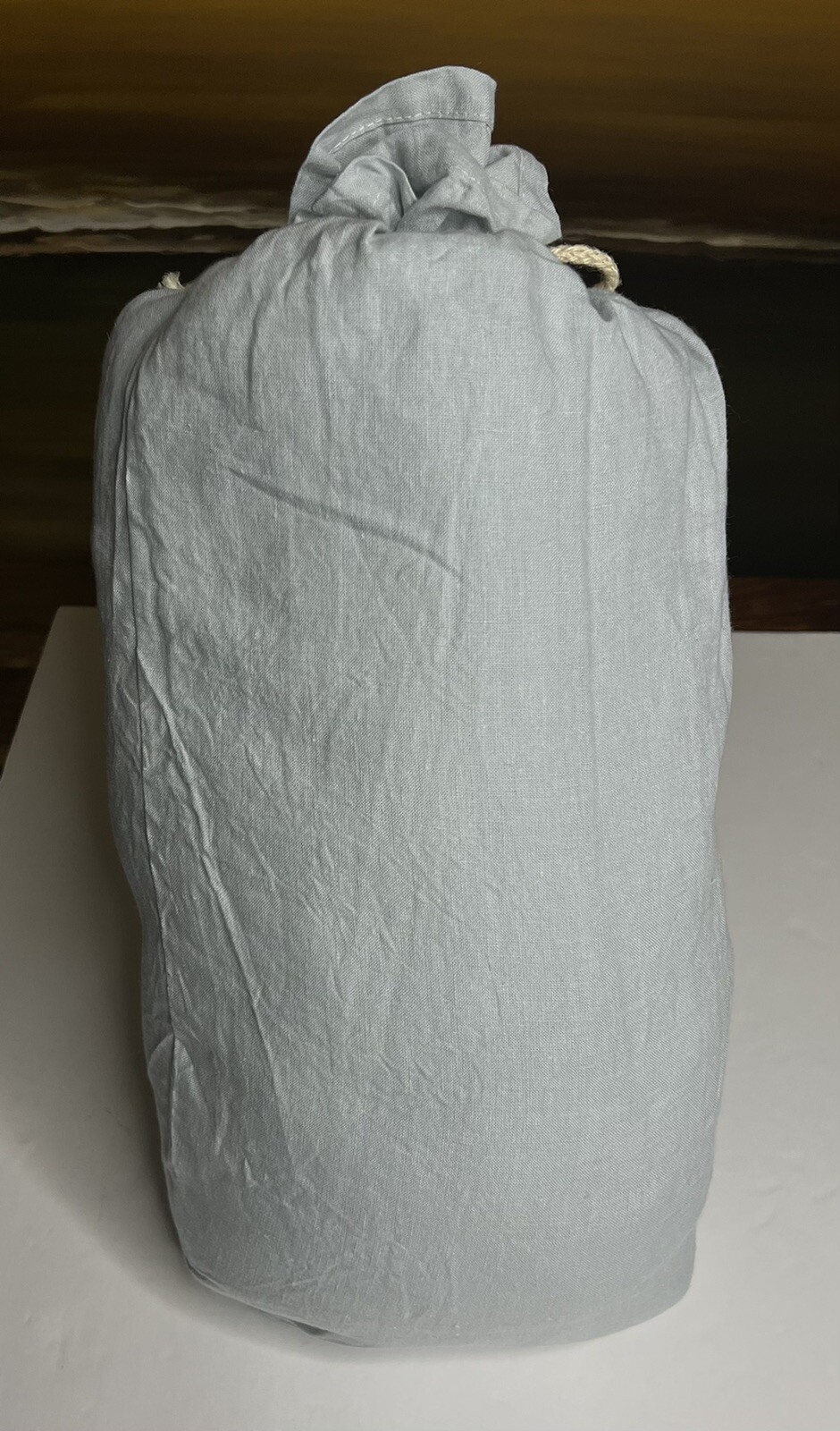 Restoration Hardware Stonewashed Belgian Linen Duvet Cover Full/Queen Lt Spruce gallery