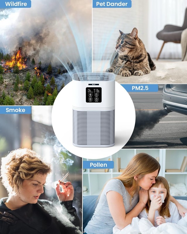 Official A1 A1W Air Purifier Replacement Filter H13 True HEPA Air Filter gallery