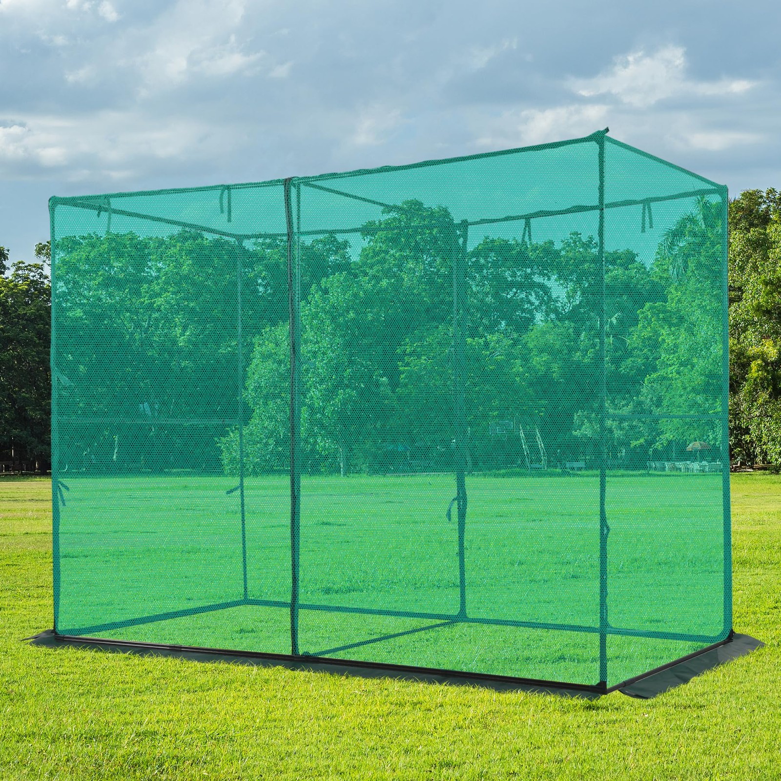 Toriexon Crop Cage Plant Protection Tent 6.5 x 10 x 6.5 Feet, Easy to Install... gallery