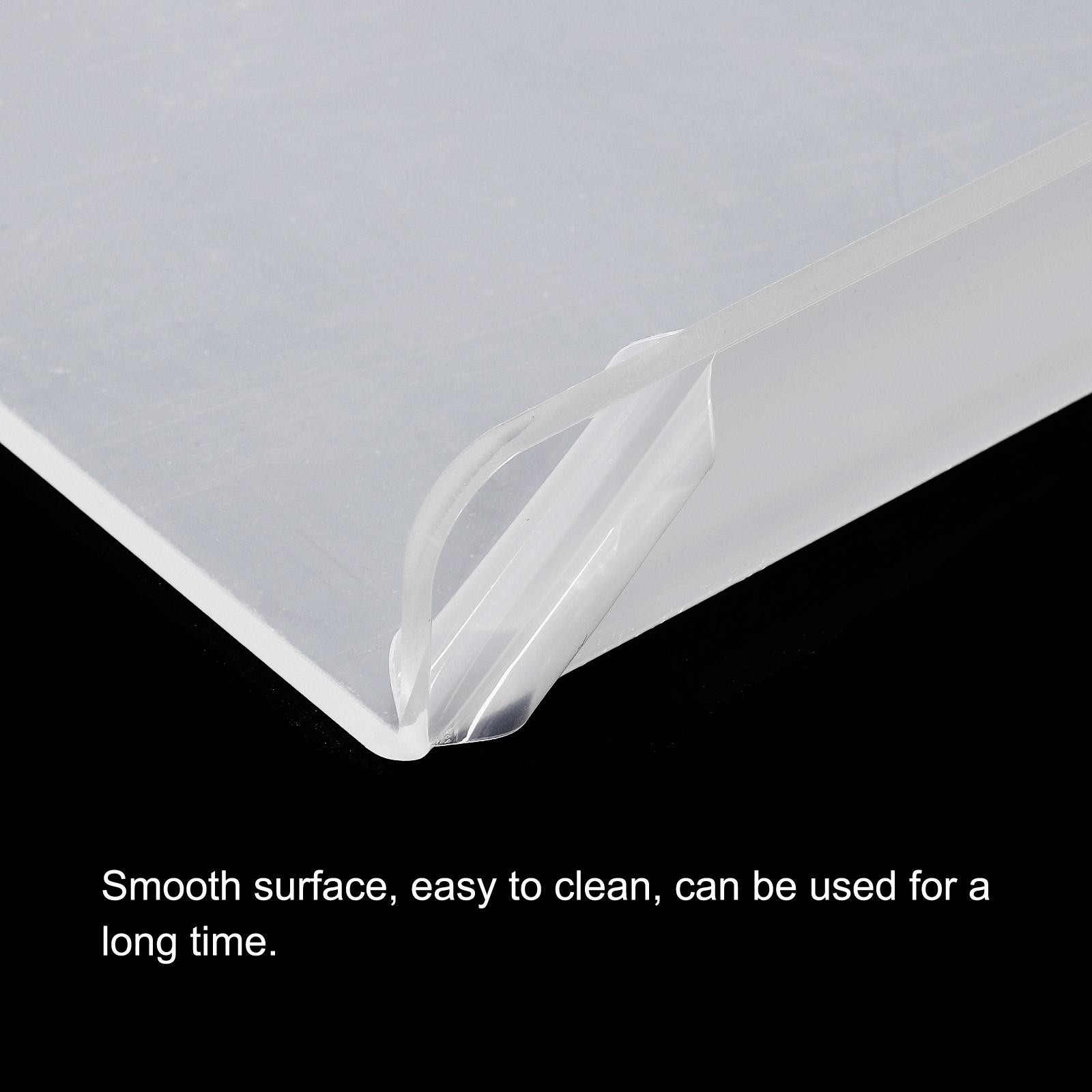 2Pcs Acrylic Floating Shelf, 11.81Inch Floating Wall Mounted Shelves Transparent gallery