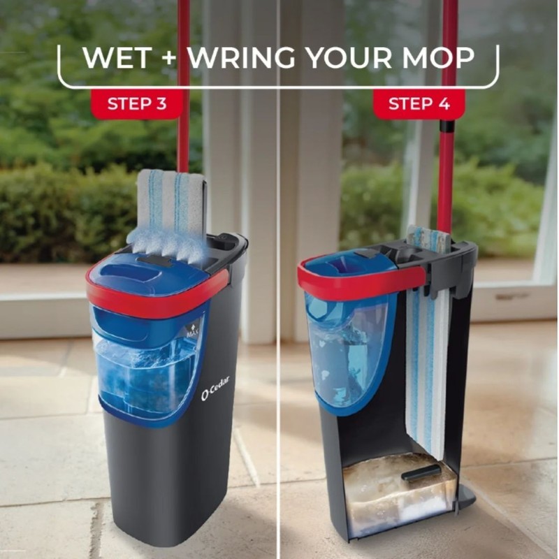 O-Cedar H2PRO Flat Mop System gallery