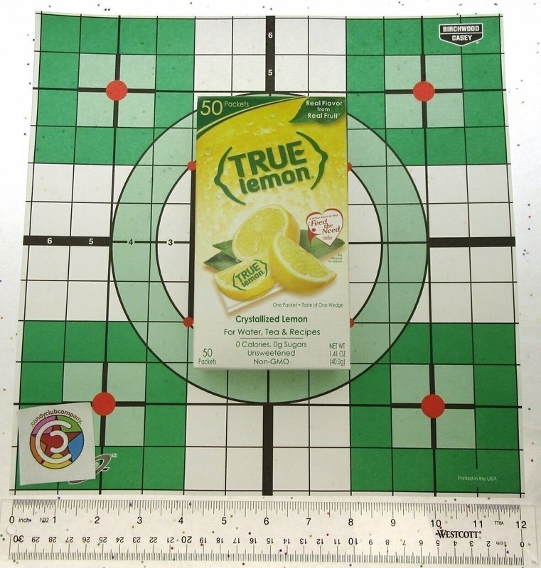 True Lemon ~ Crystallized Lemon ~ Real Flavor From Real Fruit ~ 50 Packets gallery