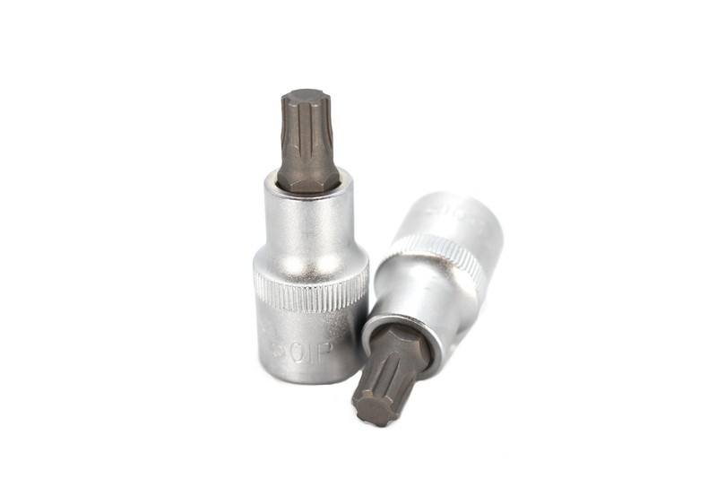 TEMO 4pc Torx Plus 50IP 2"L Bit Socket 1/2" Square Drive Auto Repair Impact gallery