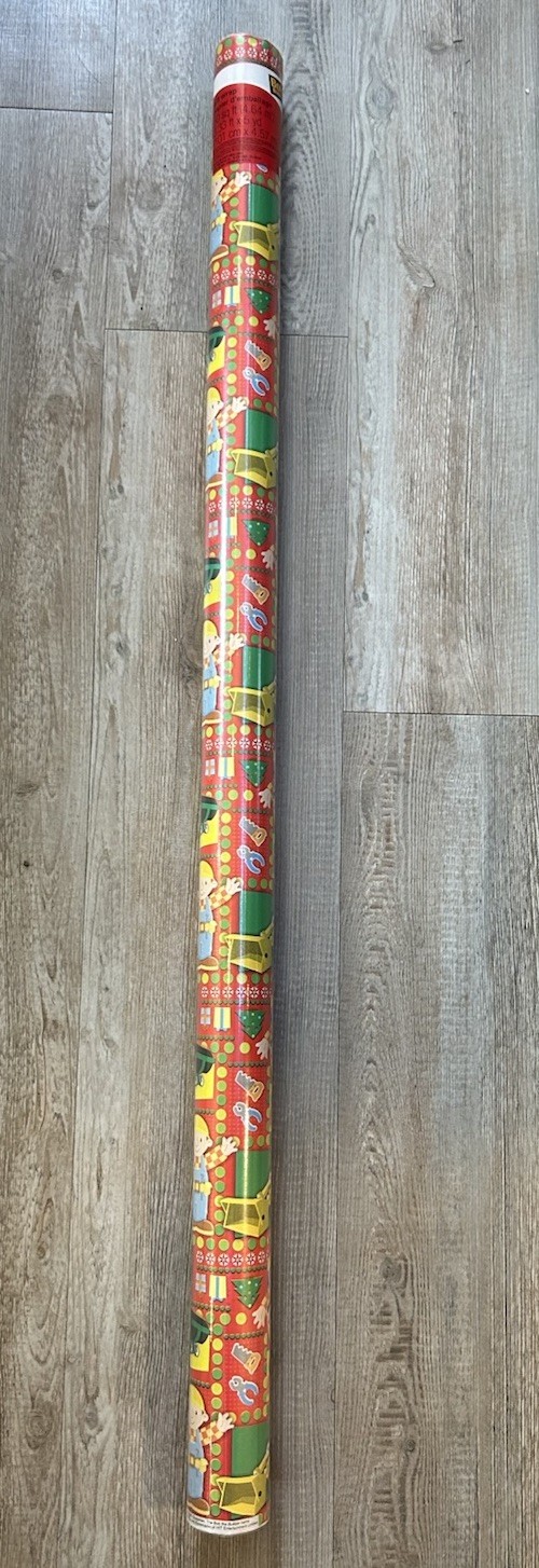 Bob The Builder Gift Wrap CHRISTMAS HOLIDAY 50 SQ FEET 3.33 ft x 5 yards gallery