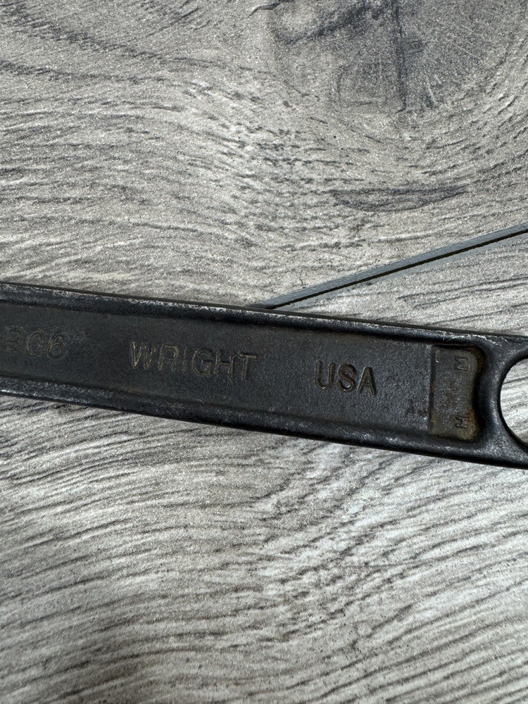 Wright Tools 9AB06 6inch Adjustable Wrench Made in USA gallery