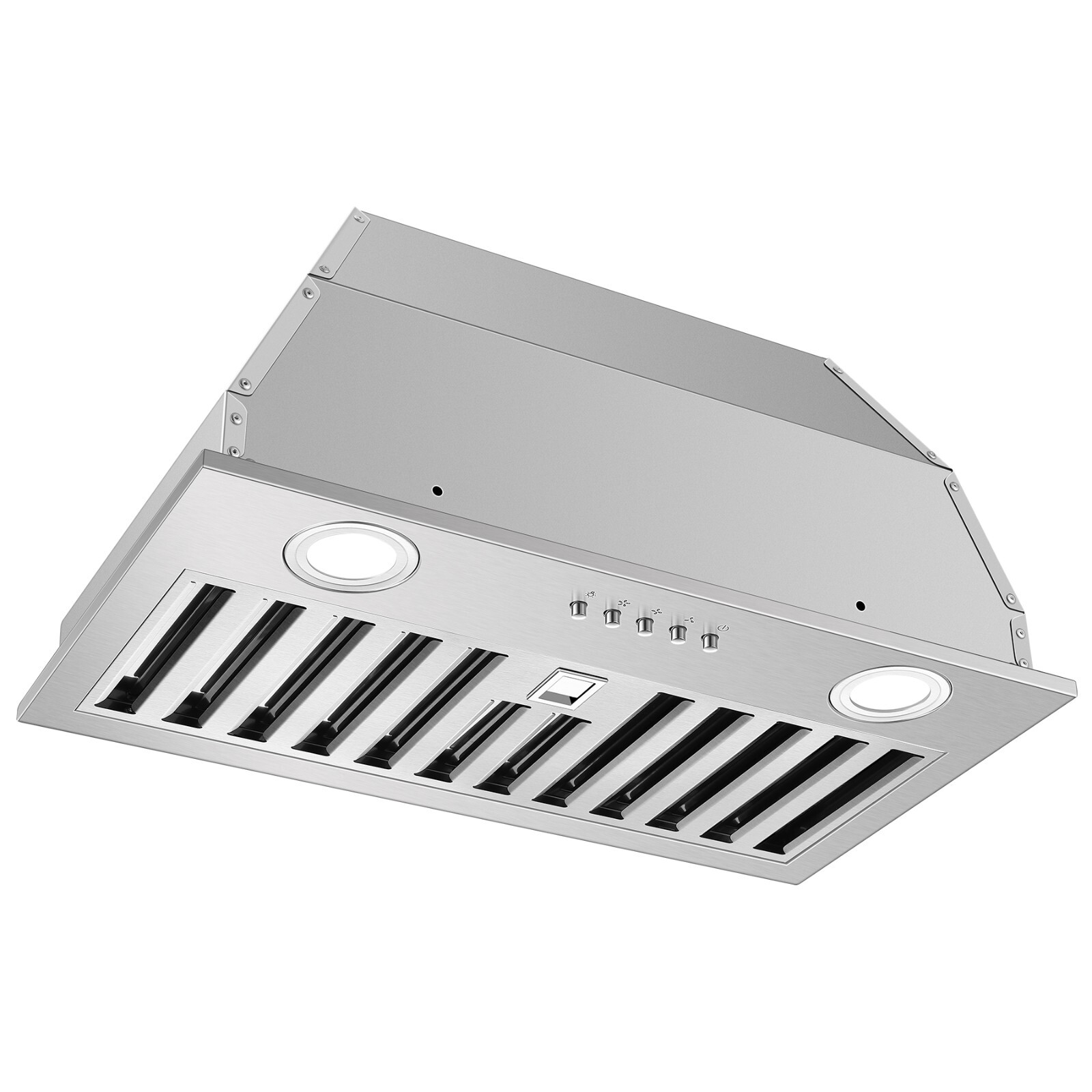 Range Hood Insert 20 Inch Stainless Steel 600 CFM Built-in Mount Kitchen Hood gallery