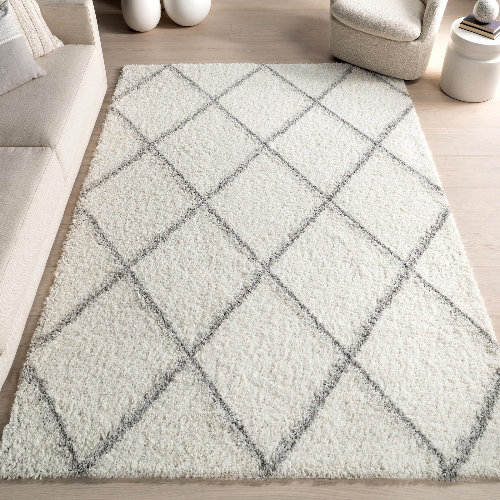 Nuloom Tess Moroccan Shag Area Rug - 5X8 Shag Area Rug Modern/Contemporary gallery