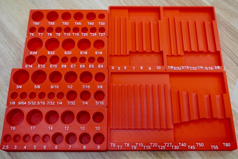Harbor Freight Quinn Master Bit Socket Set Organizer – 7-Bin System gallery