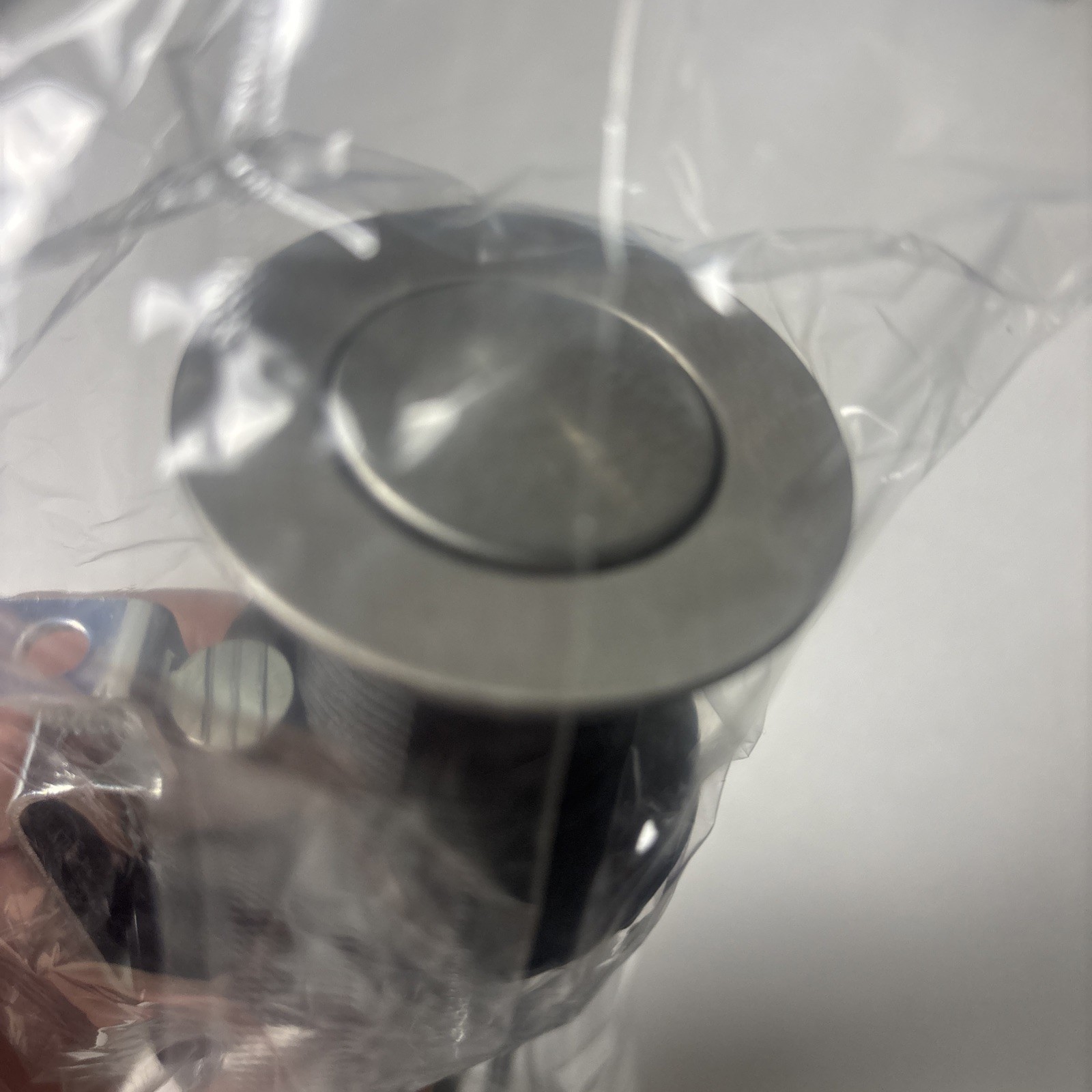 DELTA - PORTWOOD - PLASTIC POP UP BATHROOM SINK DRAIN SPOTSHIELD BRUSHED NICKEL gallery