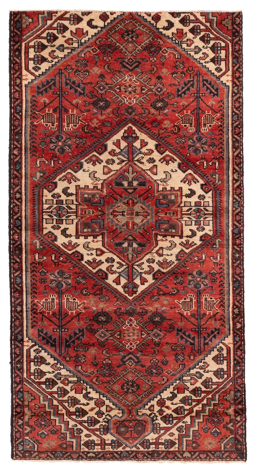 3'6" x 6'9" Hand Knotted Area Rug Traditional Oriental Wool Carpet gallery