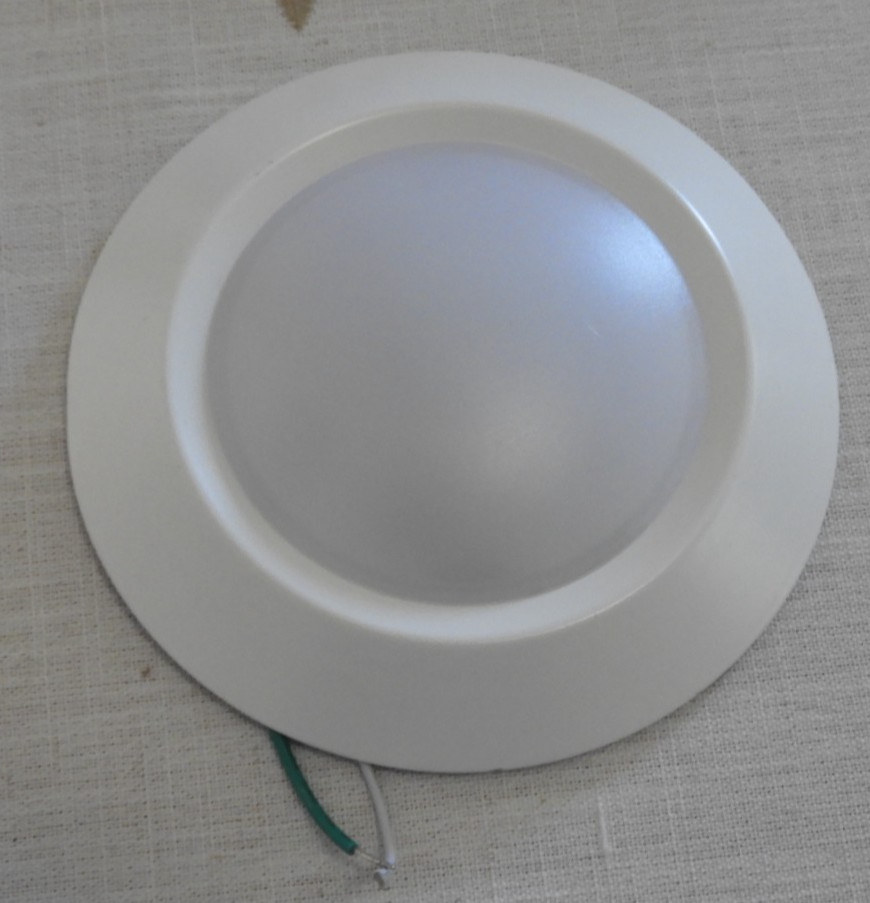 6in Generation Lighting 14550S-15 Traverse Round T24 3000K 90CRI White used gallery