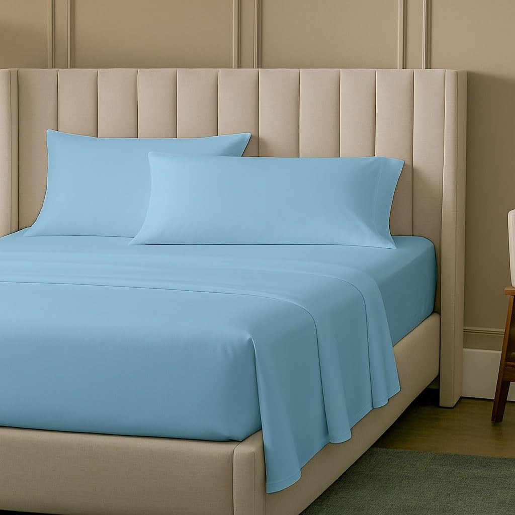 RV Three Quarter Set, 4 Piece Microfiber Sheets, 8â€“12 Inch Deep Pocket, Fits gallery