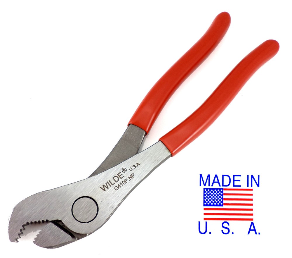 Wilde Tool Professional 7-1/2” Battery Pliers Flush Fixed Joint MADE IN USA
