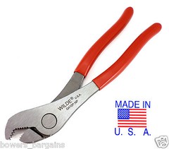 Wilde Tool Professional 7-1/2” Battery Pliers Flush Fixed Joint MADE IN USA