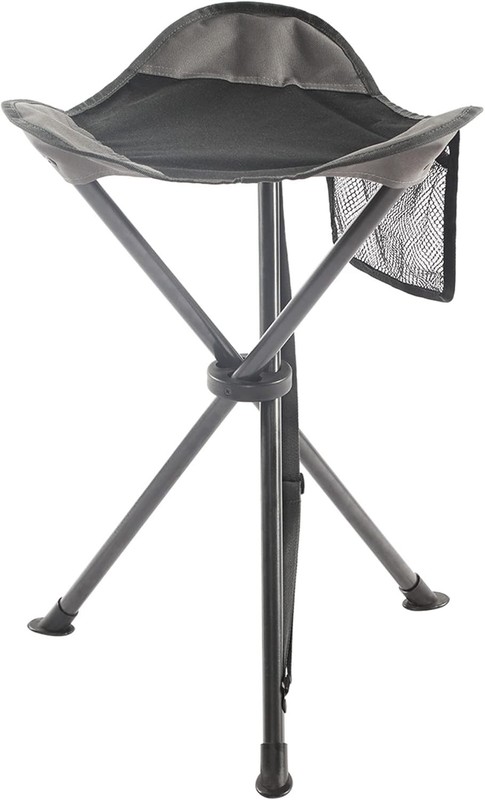 Portable Tall Folding Tripod Stool for Camping & Outdoor Adventures - 225 lbs gallery