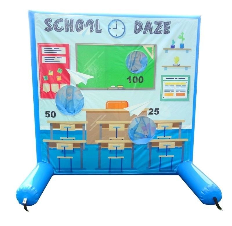 Interactive Sealed Inflatable Air Frame Game School Daze Event Party Carnival gallery