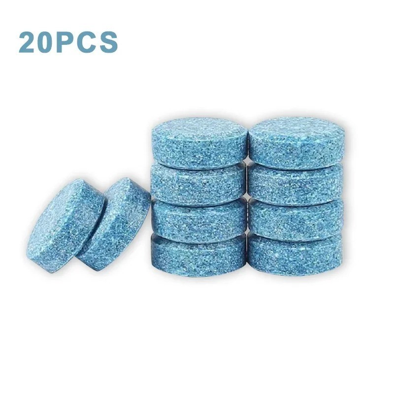 100 Car Winter Windshield Washer Wiper Fluid Concentrated Tablets Glass Cleaner* gallery