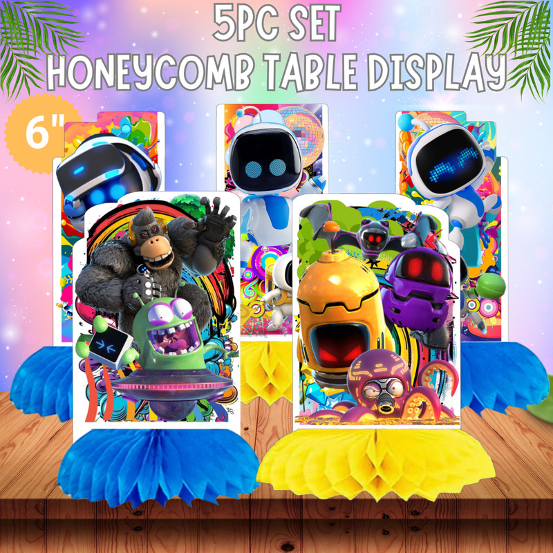 ASTROBOT CENTERPIECE TABLEWARE PARTY SUPPLIES BIRTHDAY DECORATION THEME gallery