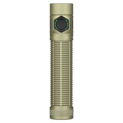 Rechargeable LED Flashlight 1800 Lumen 6 Modes USB C BatonUltra Olive OLIGHT
