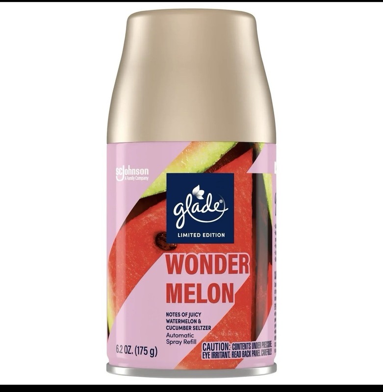 6 Pack - Glade Automatic Spray Air Freshener Refills, Wonder Melon, 6.2 oz gallery