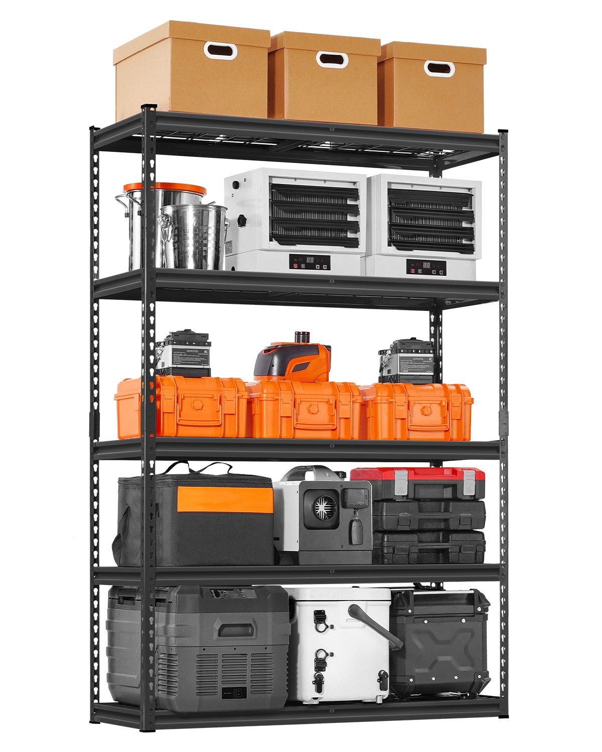 UimosoStorage Shelves 5 Tier Adjustable Heavy Duty Garage Shelving Unit 2500 lbs gallery