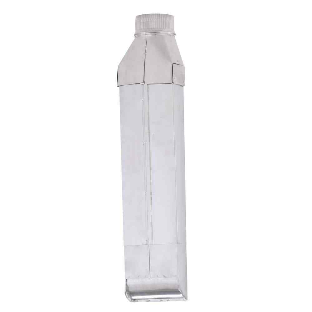 28 In. to 45 In. Adjustable Space Saver Aluminum Dryer Vent Duct with Straight O gallery