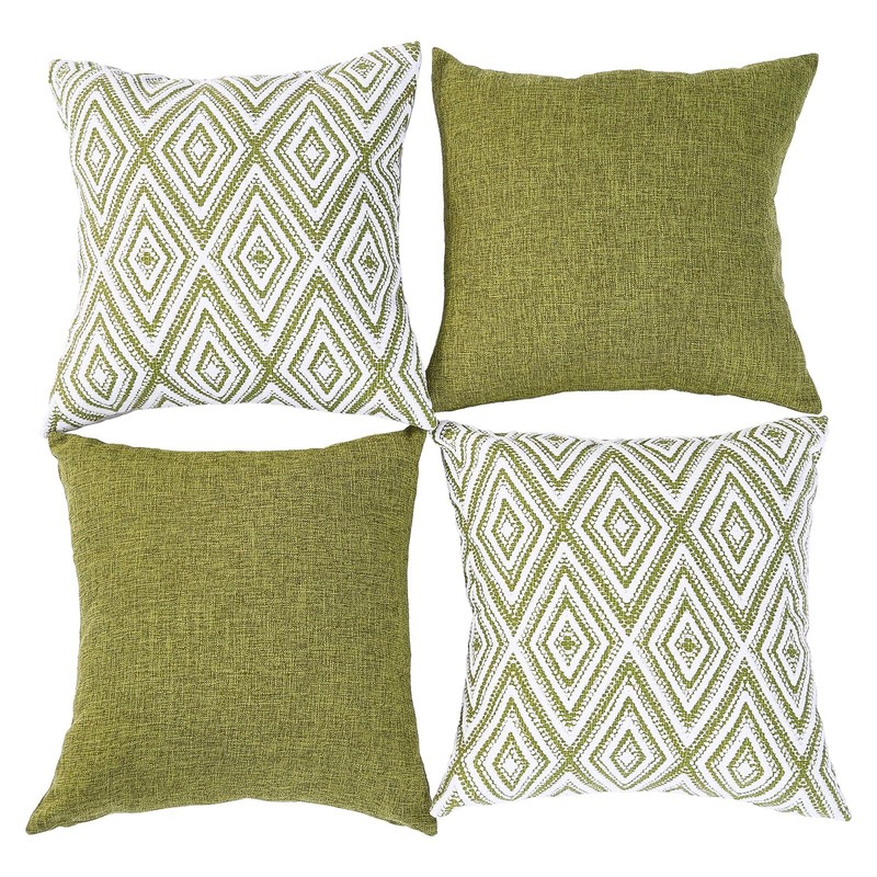 THROW PILLOW COVERS Geometric Decorative Sofa Couch Square Cushion Cover HPUK gallery