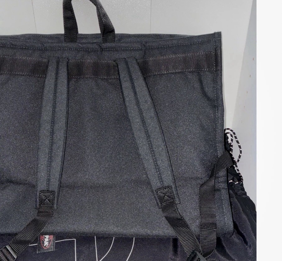 Eastpak + Telfar Black Medium Backpack Adjustable Straps Laptop Compartment Logo 2