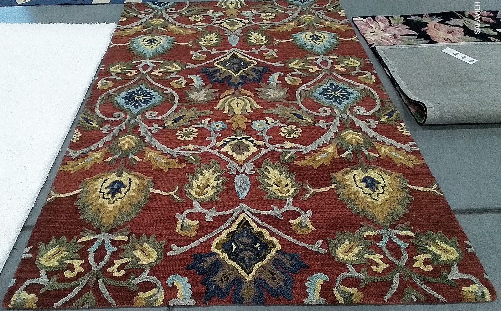 RED / MULTI 6'-0" x 9'-0" Flaw in Rug, Reduced Price 1172783514 BLM402Q-6 gallery