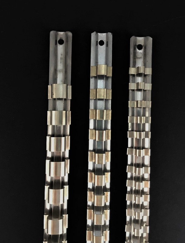 15pcs Socket Rails 1/4" 3/8" 1/2" 16 Clip On Rail Tool Organizer Storage US SHIP gallery