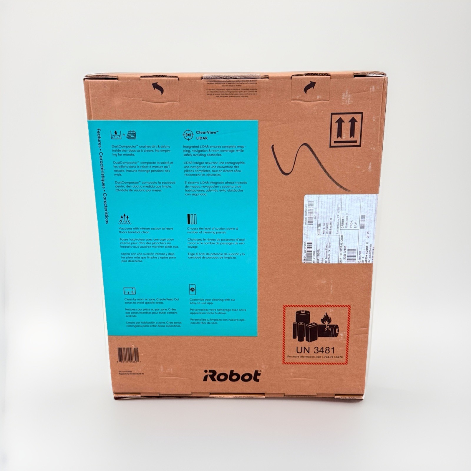 iRobot Roomba 205 DustCompactor Vacuum - Auto-Compacts, LiDAR, Alexa, NEW gallery