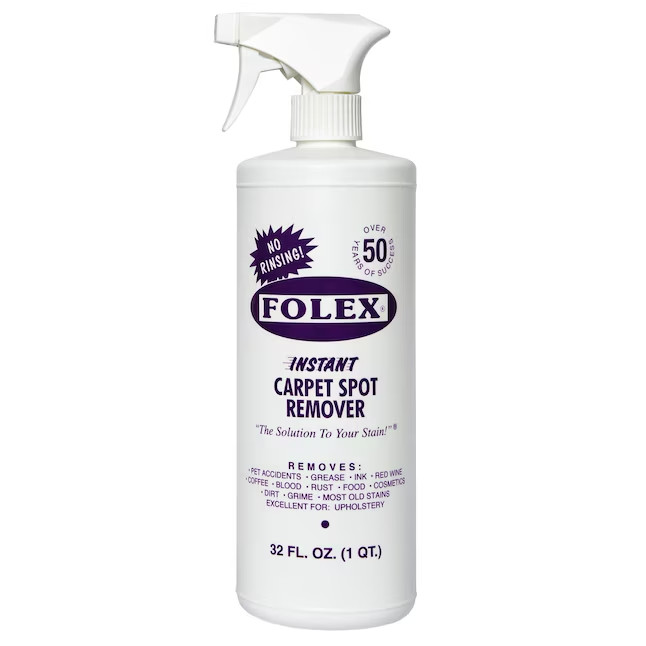 Folex Instant Carpet Spot Remover 32oz 2 Pack Pet Stain Cleaner No Rinse gallery