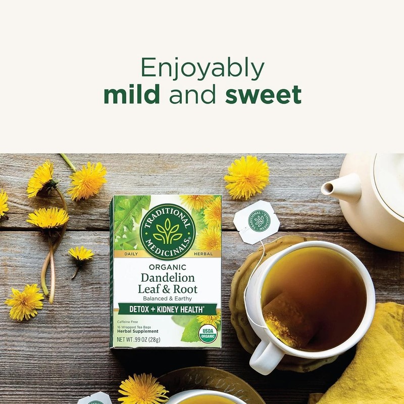 Dandelion Leaf & Root Tea 16 Bag gallery