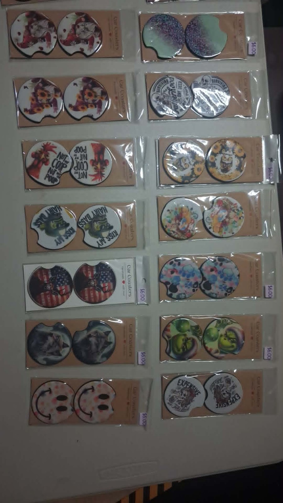 Assorted CarTruck Coasters gallery