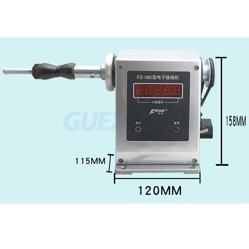 Electric Counting Winding Machine Adjustable Type Semi-automatic Winding Tool gallery