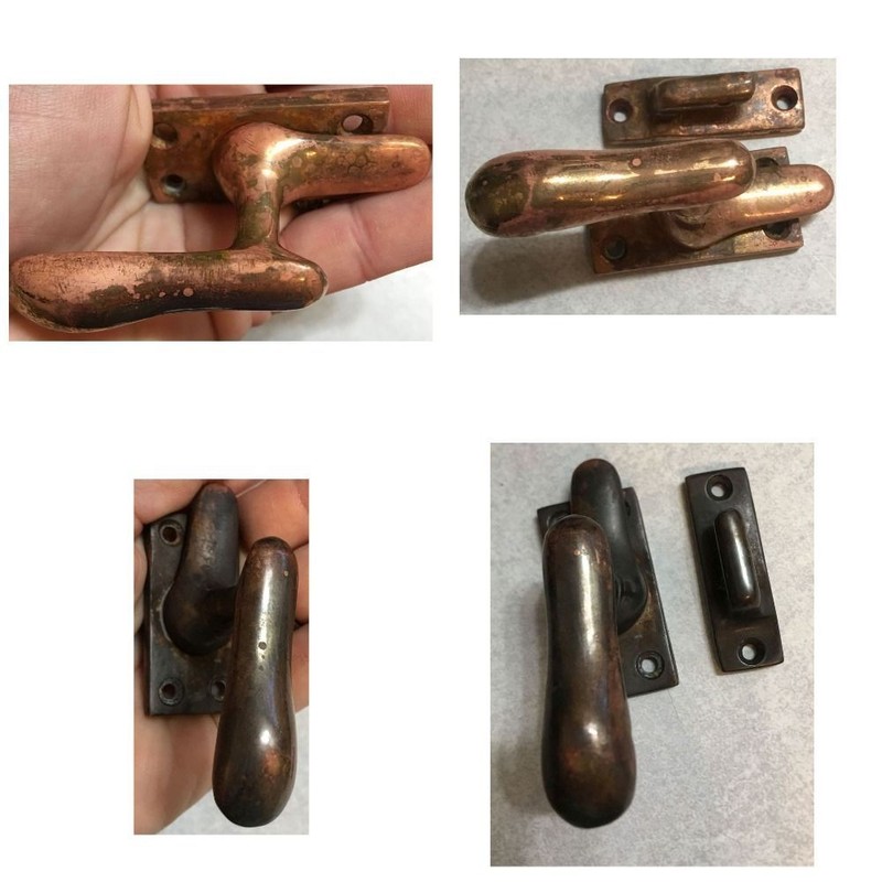 8 Ounce - BRASS AGER Darkening Solution antique vintage old dull patina rustic gallery