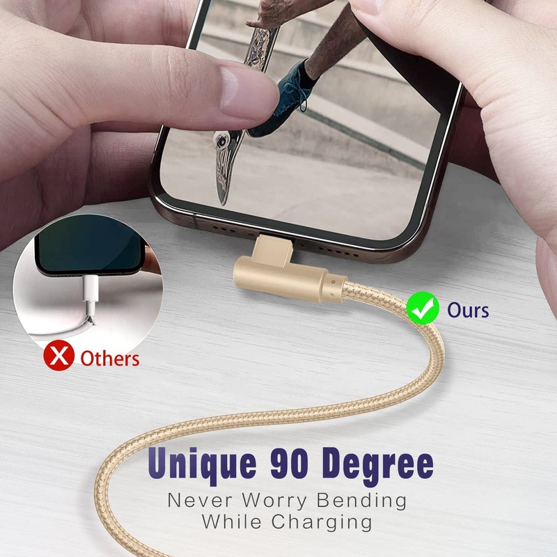 iPhone Charger,3 Pack 10FT Lightning Cable [Apple MFi Certified] iPhone Fast Cha gallery