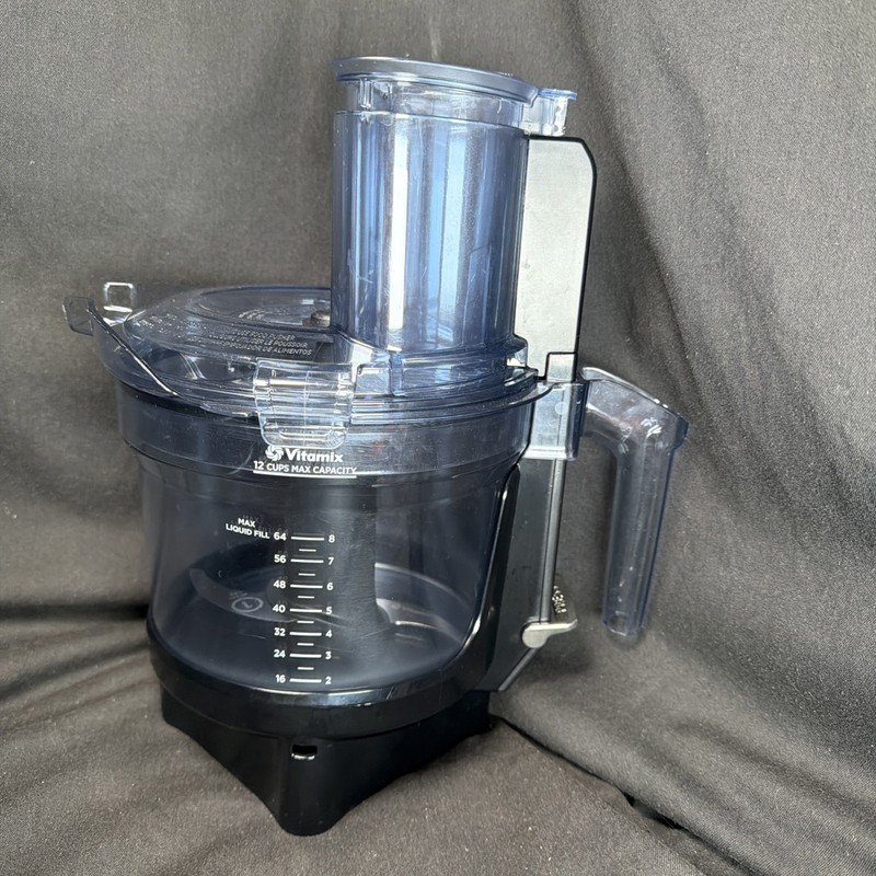 Vitamix 12-Cup Food Processor Attachment SELF-DETECT w/ Blade, disks, Disk Case gallery