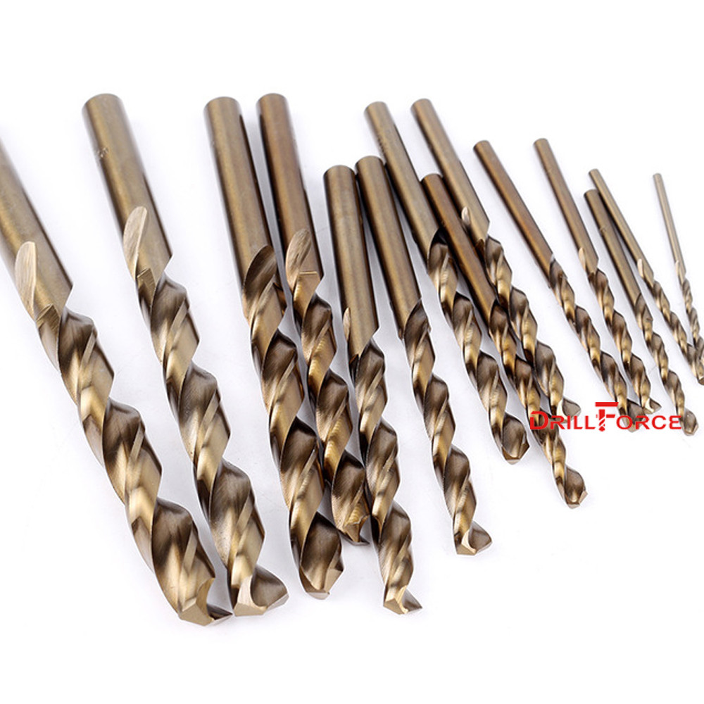 100PCS 5/64" Cobalt Drill Bit Set M35 HSS Jobber Length Twist Drill Bits Tools gallery