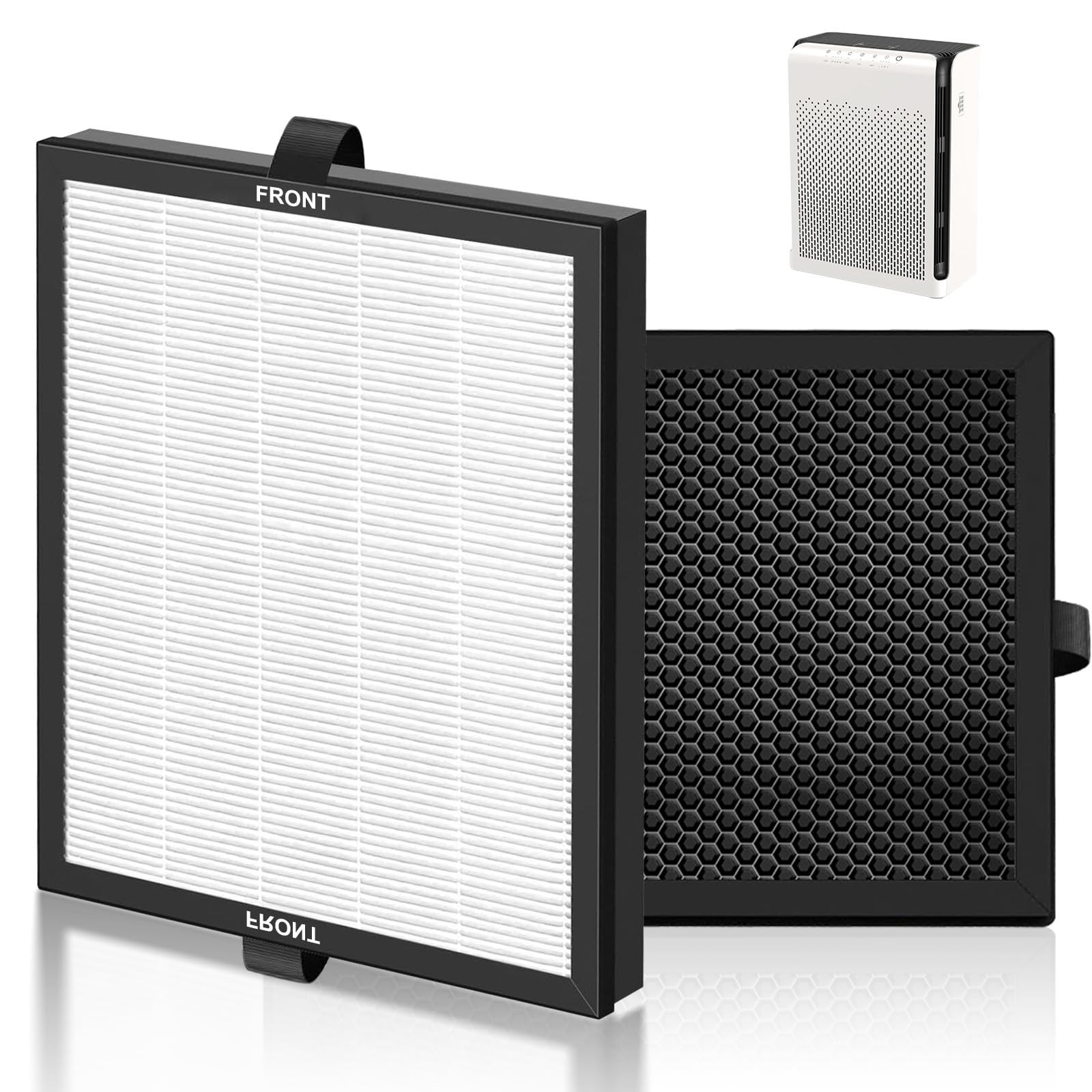 2 pack M200L Filter , with MOOKA M200L Air Filter, 3-in-1 High-Efficiency Fil... gallery