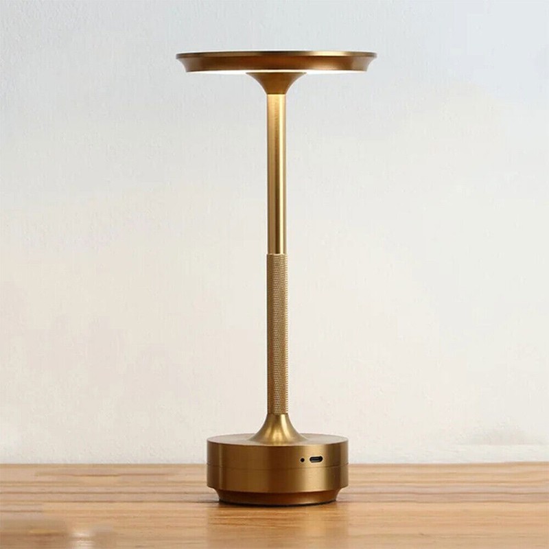 Cordless LED Touch Sensor Table Lamp Rechargeable Dimmable Bar Desk Night Light gallery